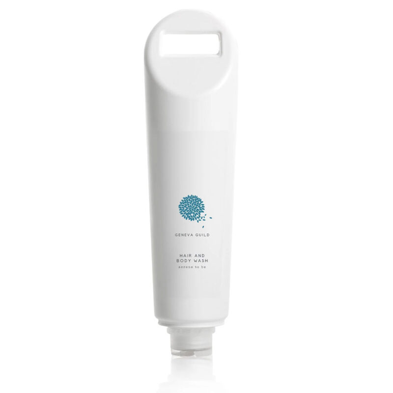 shampoo doccia dispenser hotel geneva guild