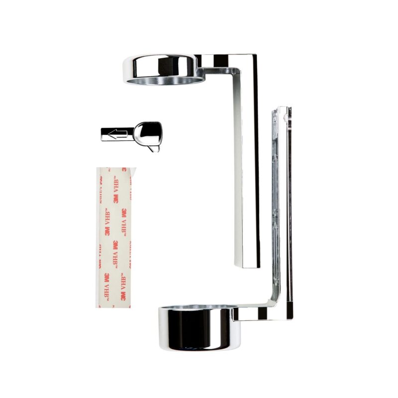 staffa cromata per dispenser