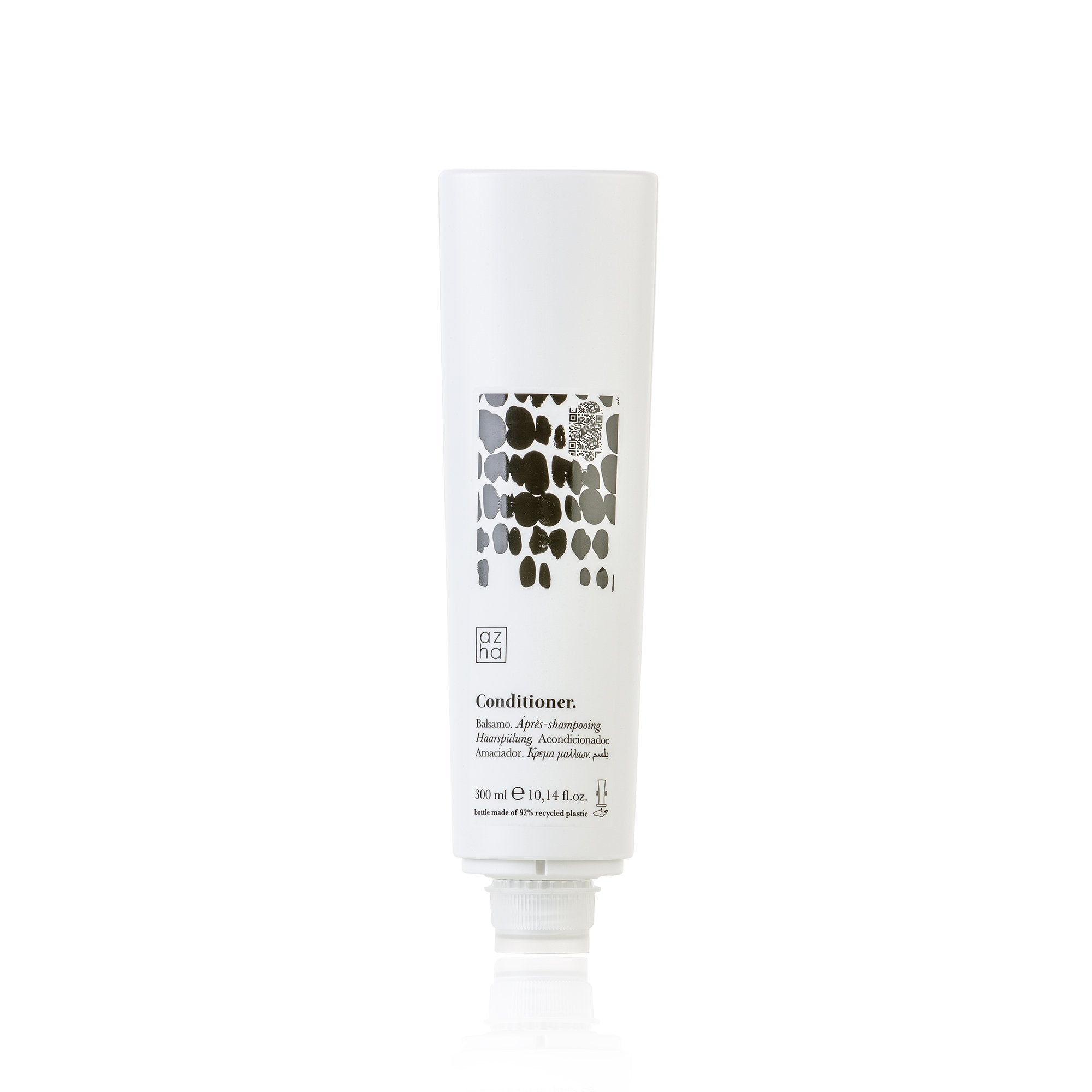 FSS300CAZ Balsamo capelli in flacone 300 ml di plastica riciclata. Non ricaricabile.