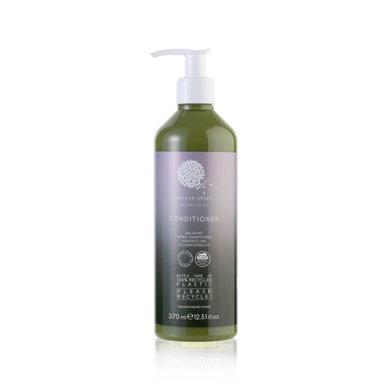 Balsamo con cheratina in flacone 370 ml in pet riciclato. Non ricaricabile