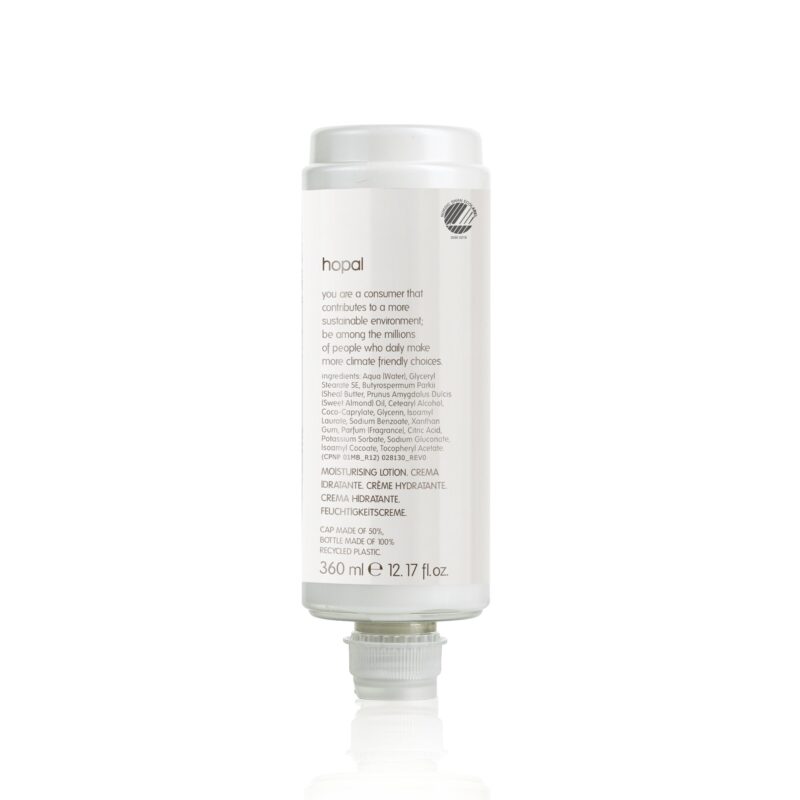 Crema corpo in flacone 360 ml in pet riciclato