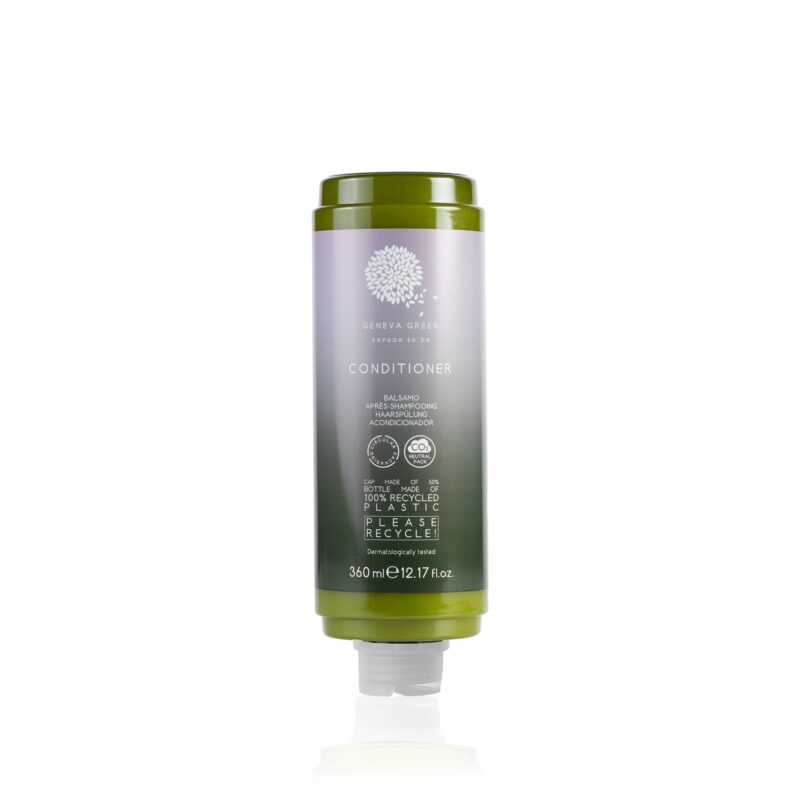 Balsamo con cheratina in flacone 360 ml in pet riciclato. Non ricaricabile.
