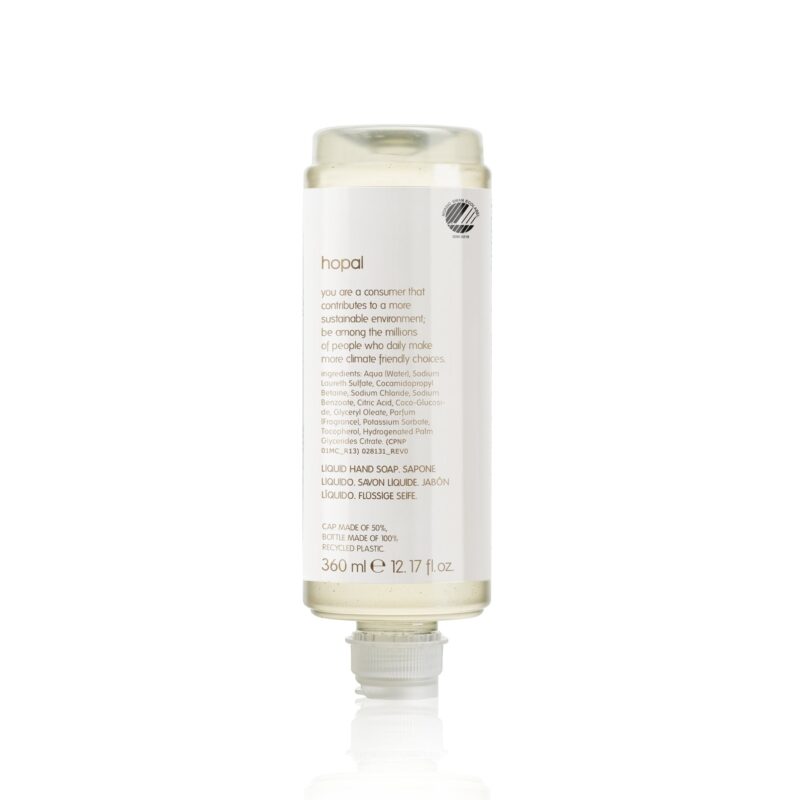 Sapone liquido in flacone 360 ml in pet riciclato