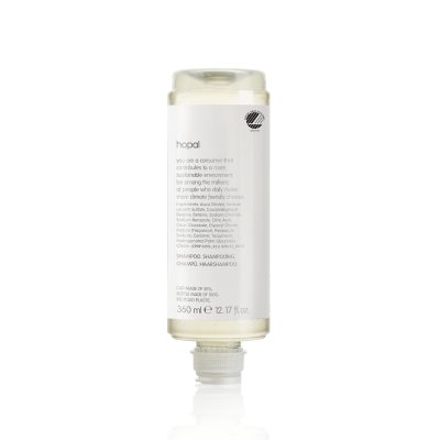 Shampoo in flacone 360 ml in pet riciclato