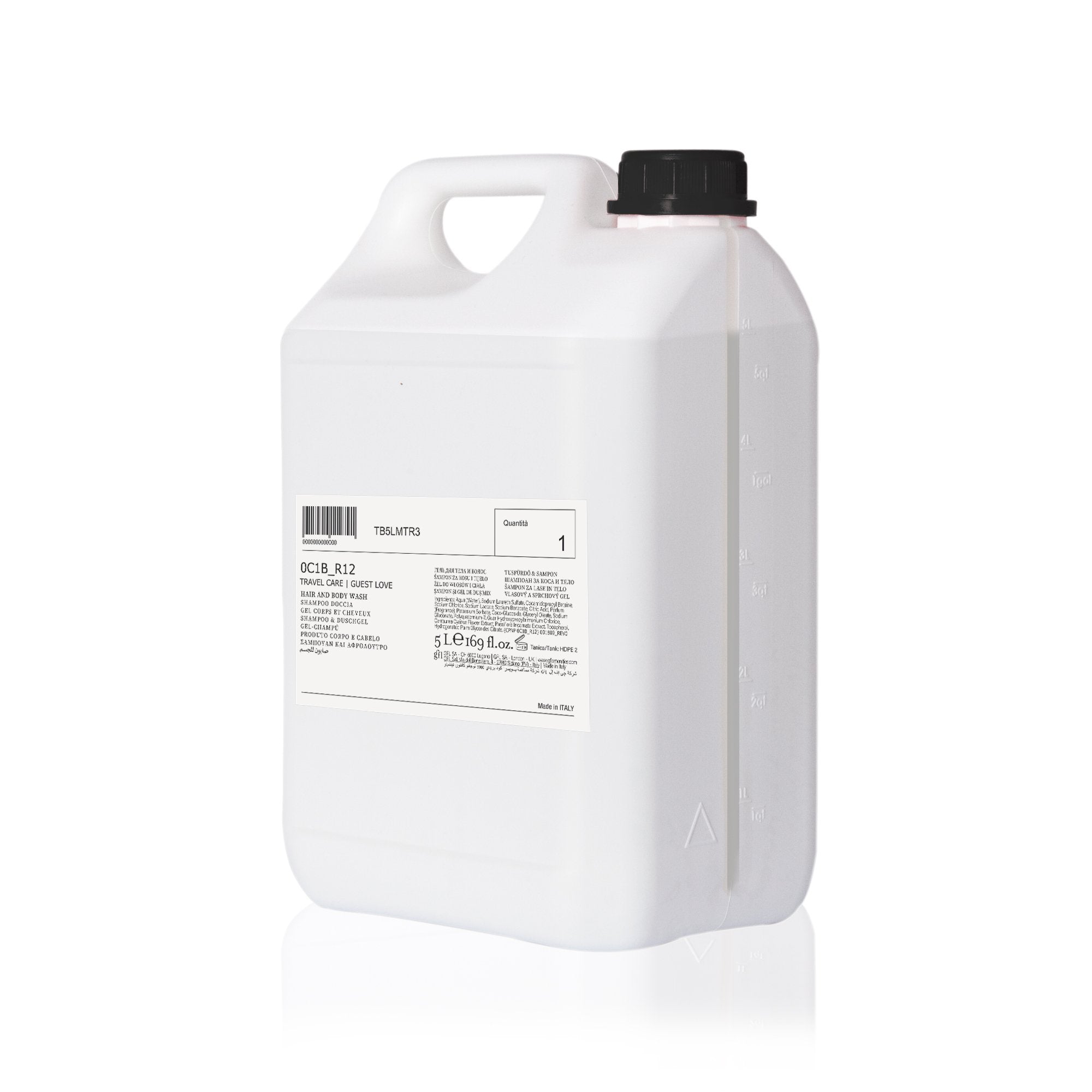 TB5LMGL 5L refill in shower shampoo canister