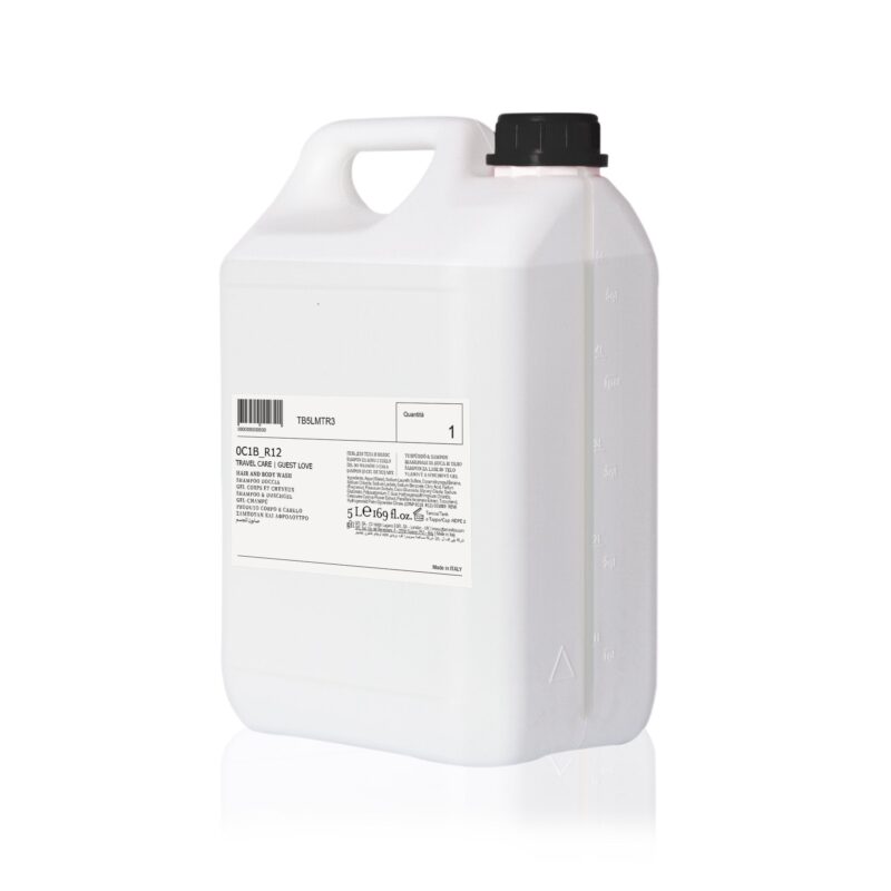 Ricarica 5 Litri in tanica di shampoo doccia.