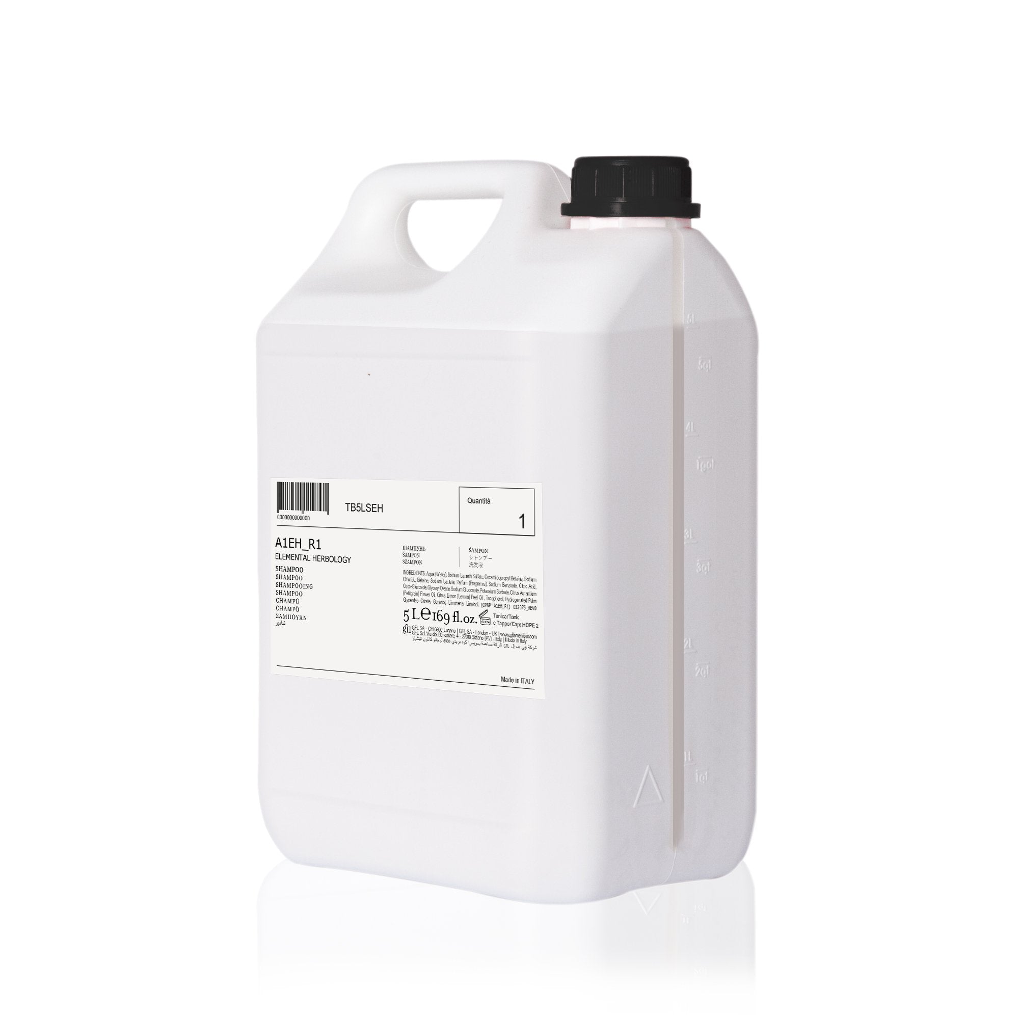 TB5LSEH Ricarica di shampoo capelli in tanica