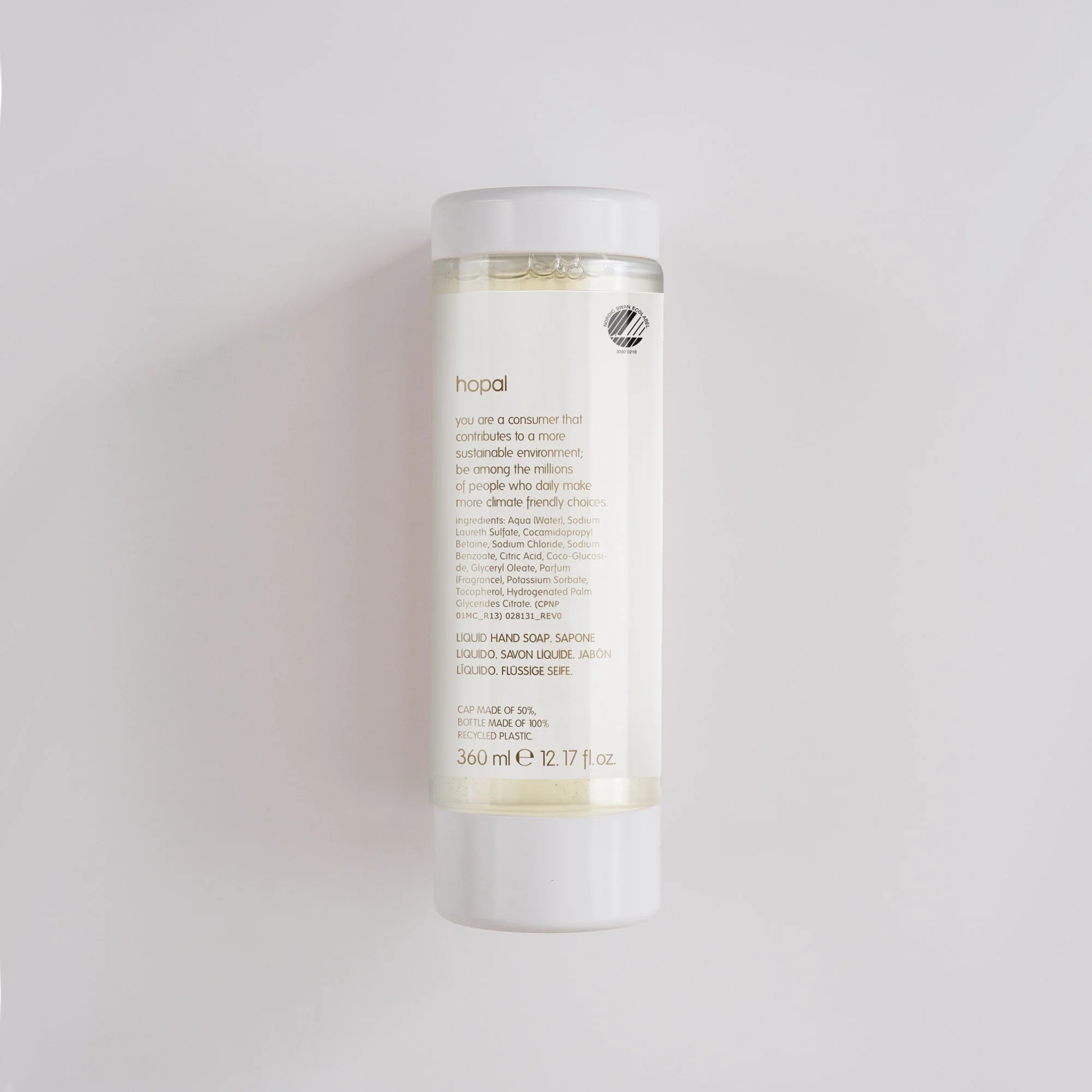 sapone liquido pcyr hopal hotel