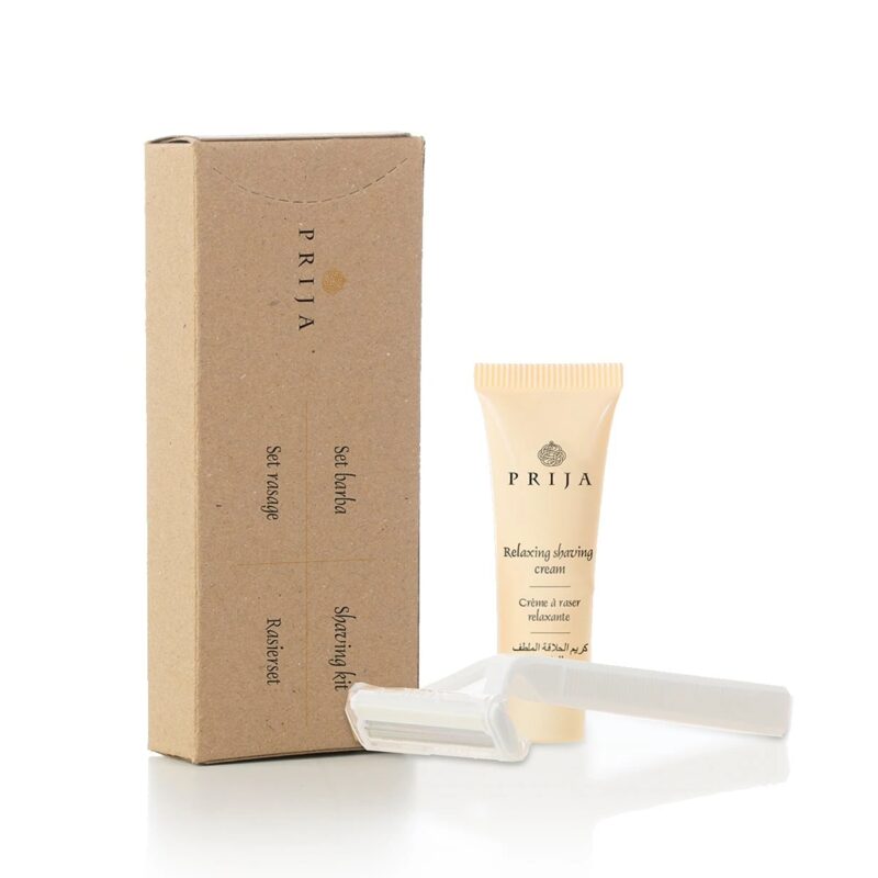 Contiene rasoio bilana e crema da barba 10 ml