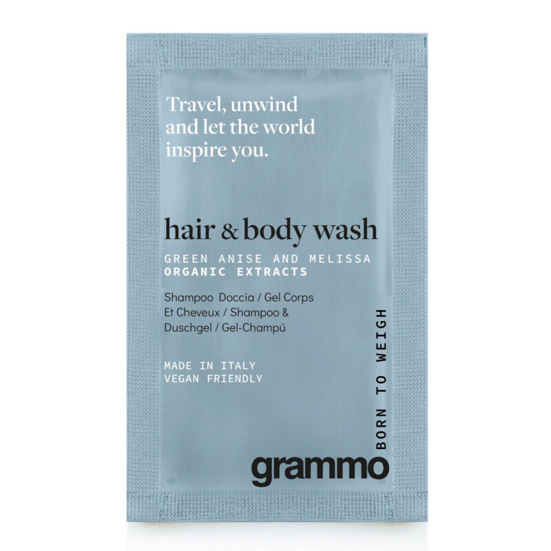 bustina shampoo doccia